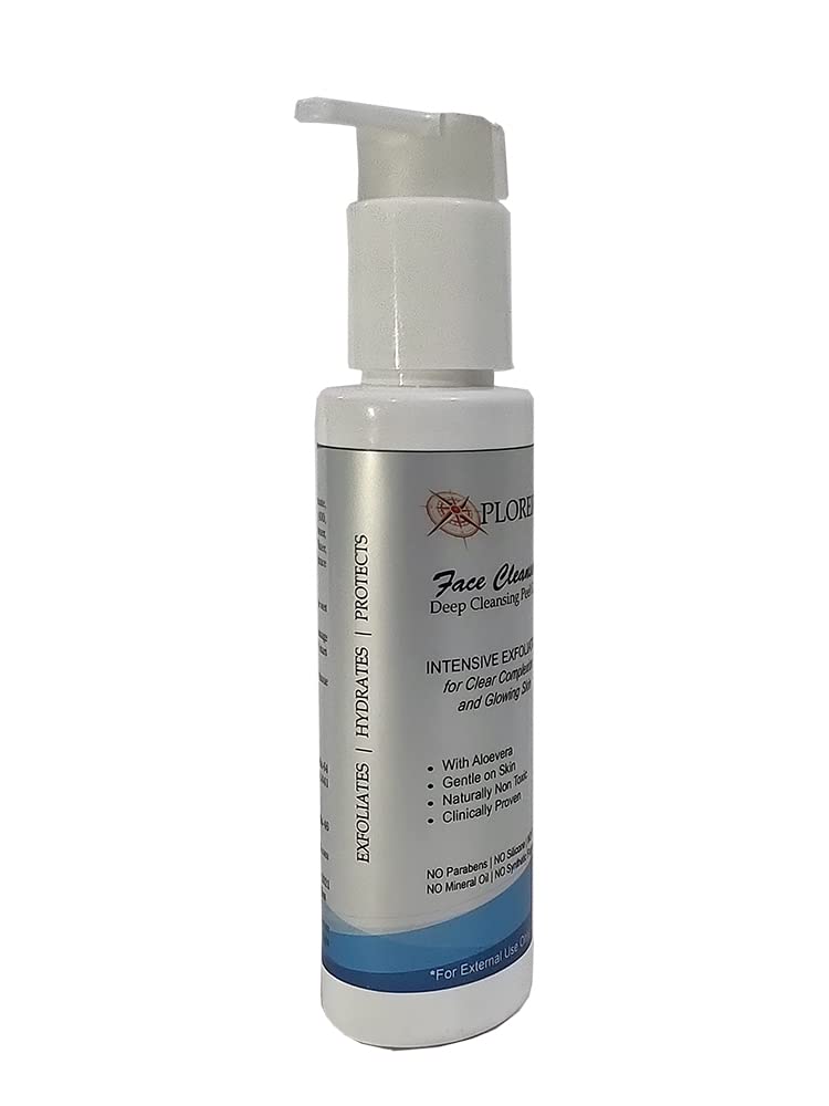 Xplorer Dead Skin Remover & Face Cleanser Gel - Exfoliating Body Scrub for Smooth Skin | Perfect for Daily Facial Care & Body Exfoliation Routine