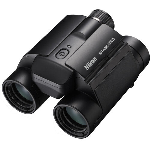 Nikon 12x25 S Stabilized Binoculars - High Power Compact Binoculars with Image Stabilization for Bird Watching, Hunting & Travel | Lightweight & Waterproof Design