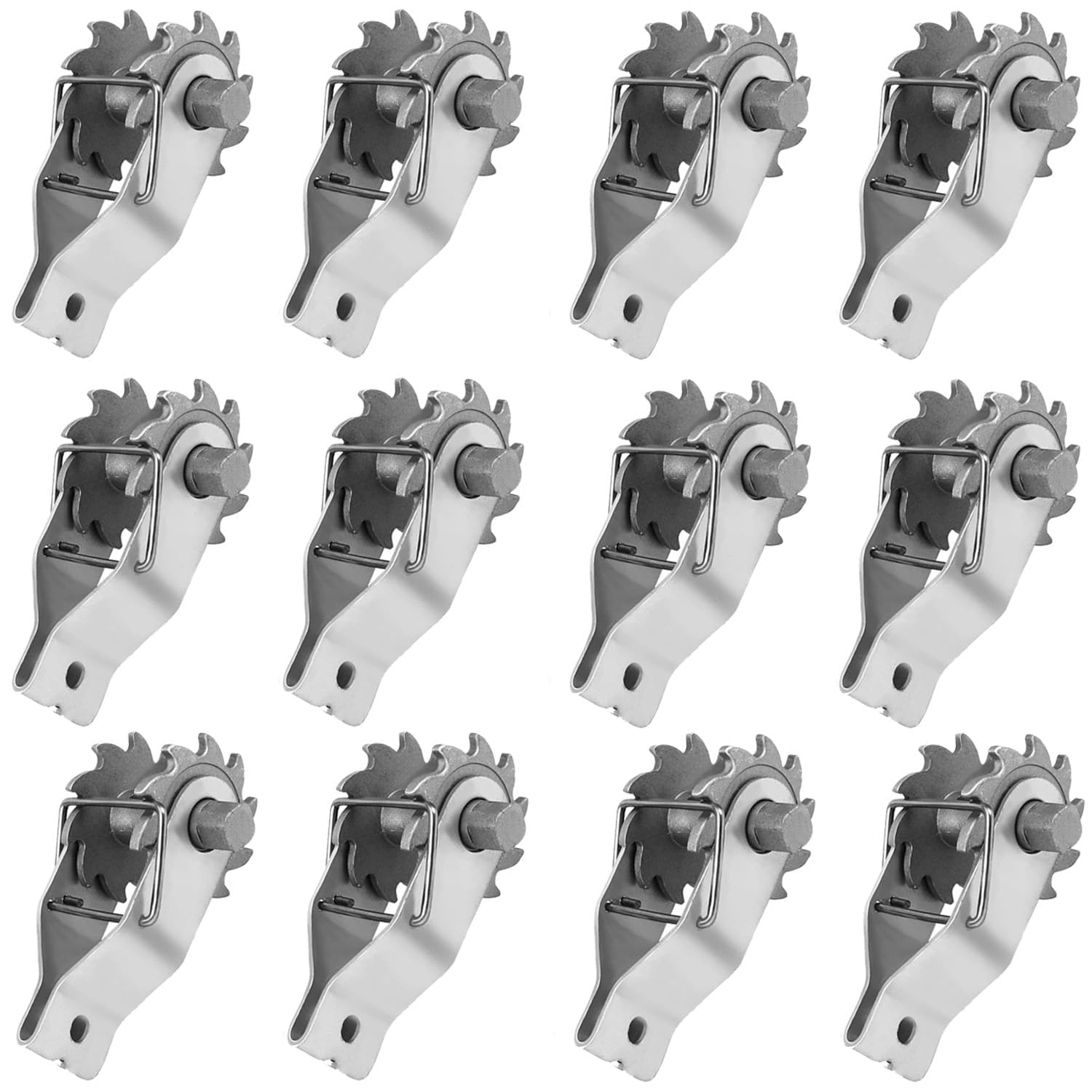 24PCS Heavy Duty Electric Fence Wire Strainer - Inline Wire Tensioner & Ratchet Tensioner for Farm Fencing, Livestock Containment & Agricultural Security (Perfect for Cattle, Horses & Livestock Protection)