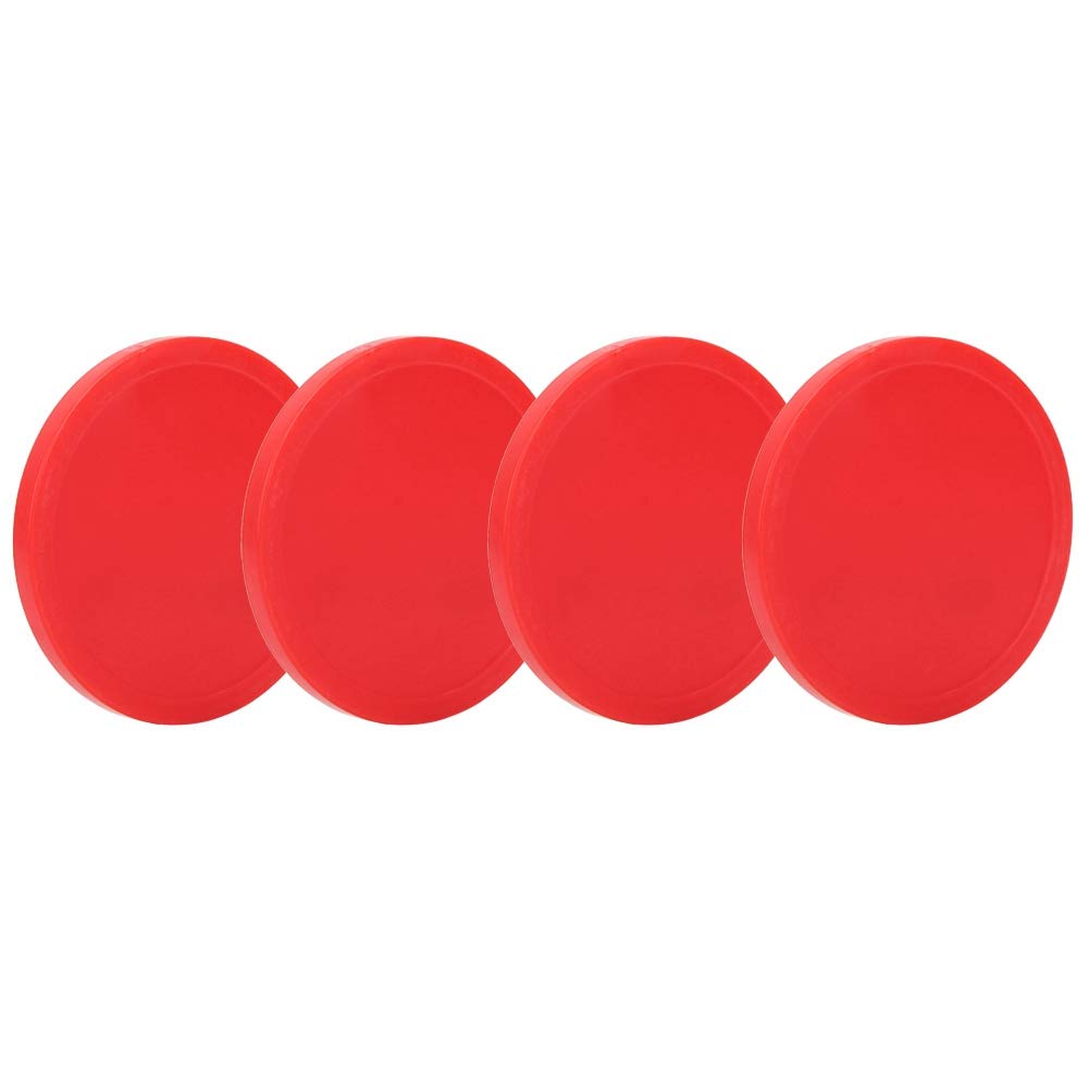 Premium Air Hockey Pucks and Pushers Set - 75mm Medium Replacement Pucks for Table Hockey Game Accessories - Perfect for Home Arcade, Game Room, and Family Fun