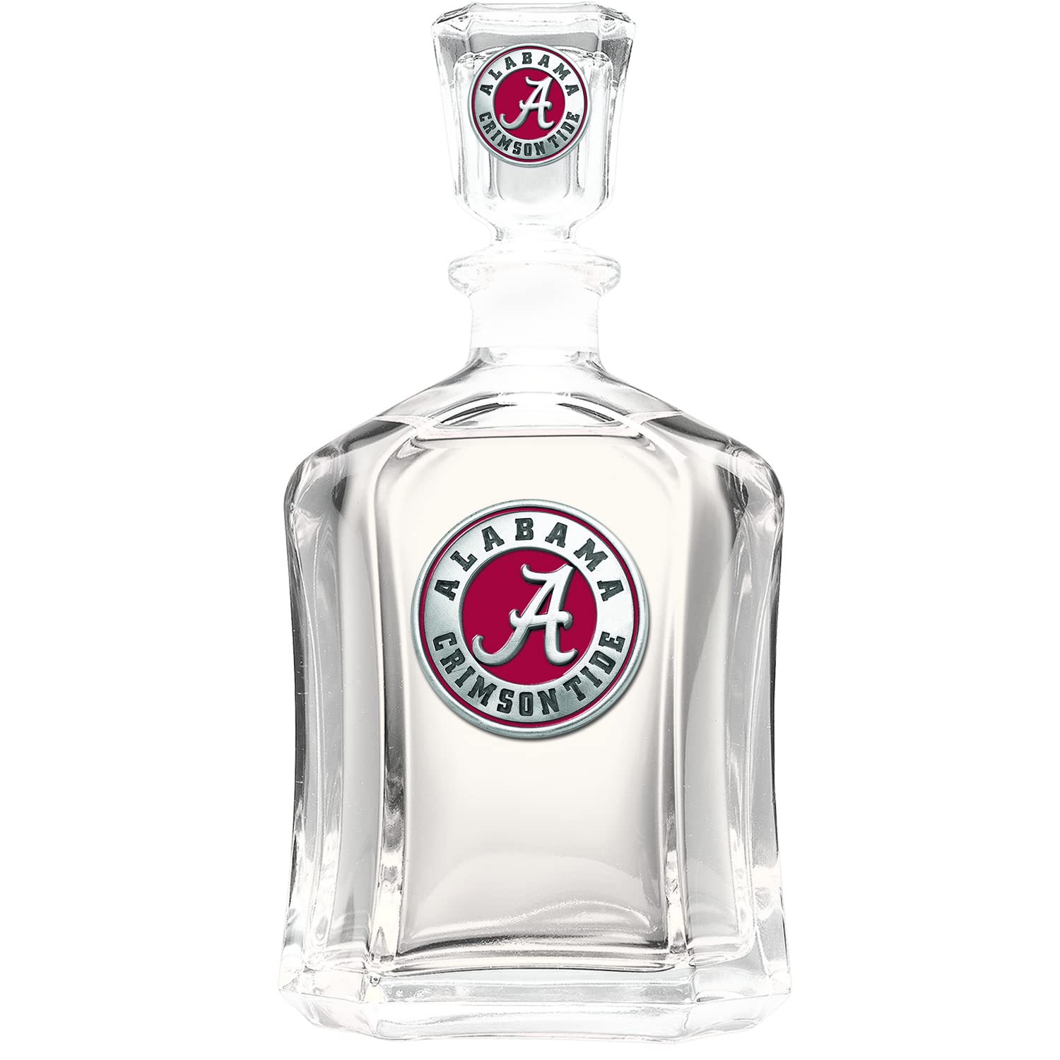 24 OZ Alabama Capitol Themed Pewter Glass Container - Handcrafted Collectible Drinkware for Bourbon, Whiskey & Cocktail Enthusiasts