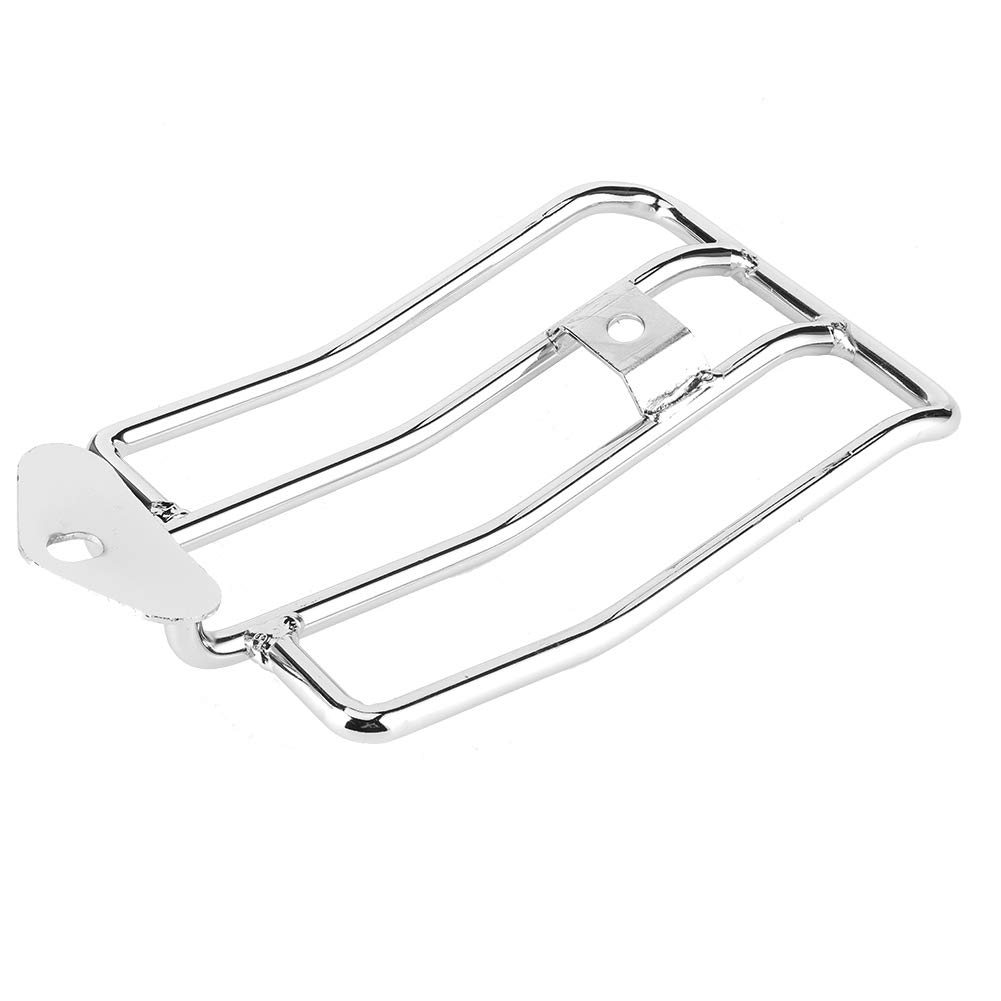 Motorcycle Luggage Rack - Heavy Duty Rear Cargo Rack & Backrest Support Frame for Harley Davidson Nightster, Roadster, XL883 & XL1200 - Perfect for Long Rides, Touring & Adventure Motorcycling