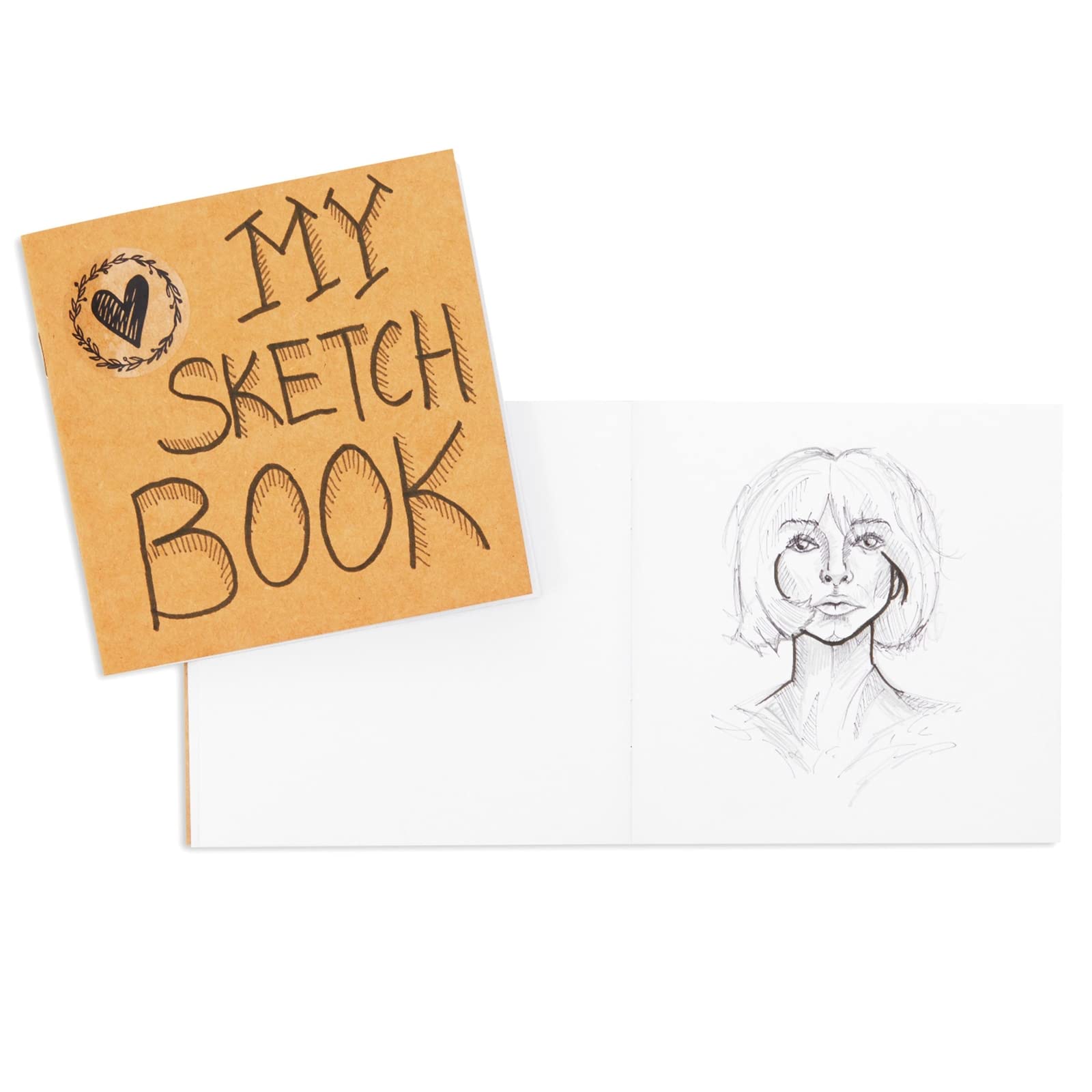 48-Pack Mini Kraft Notebooks for Kids - 4x4 Inch Sketchbooks for Classroom & Travel Writing