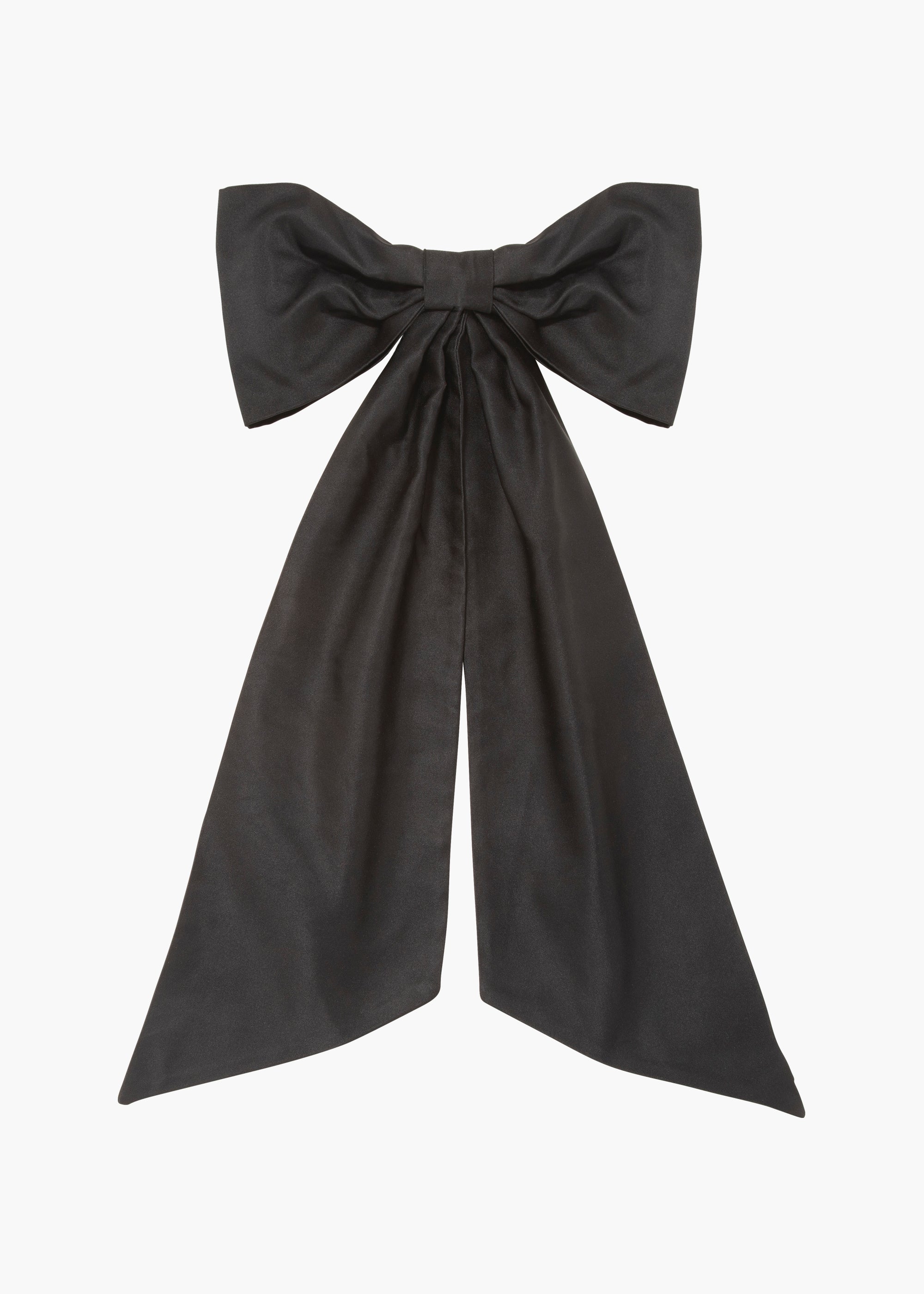 Leander Bow Barrette Hair Clip - Elegant Black Hair Accessory for Women & Girls - Perfect for Weddings, Parties & Everyday Style