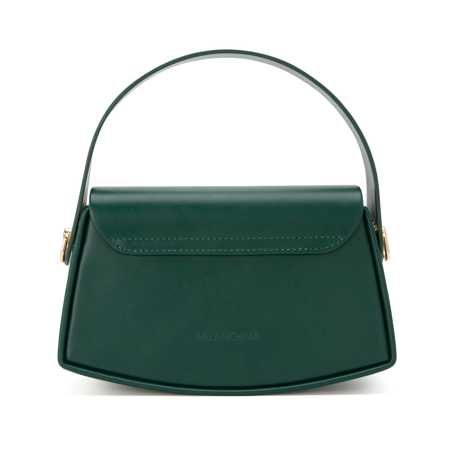 Milan Chiva Mini Top Handle Purse for Women - Small Cute Clutch Bag with Chain Strap | Perfect for Evening Parties, Weddings & Date Nights