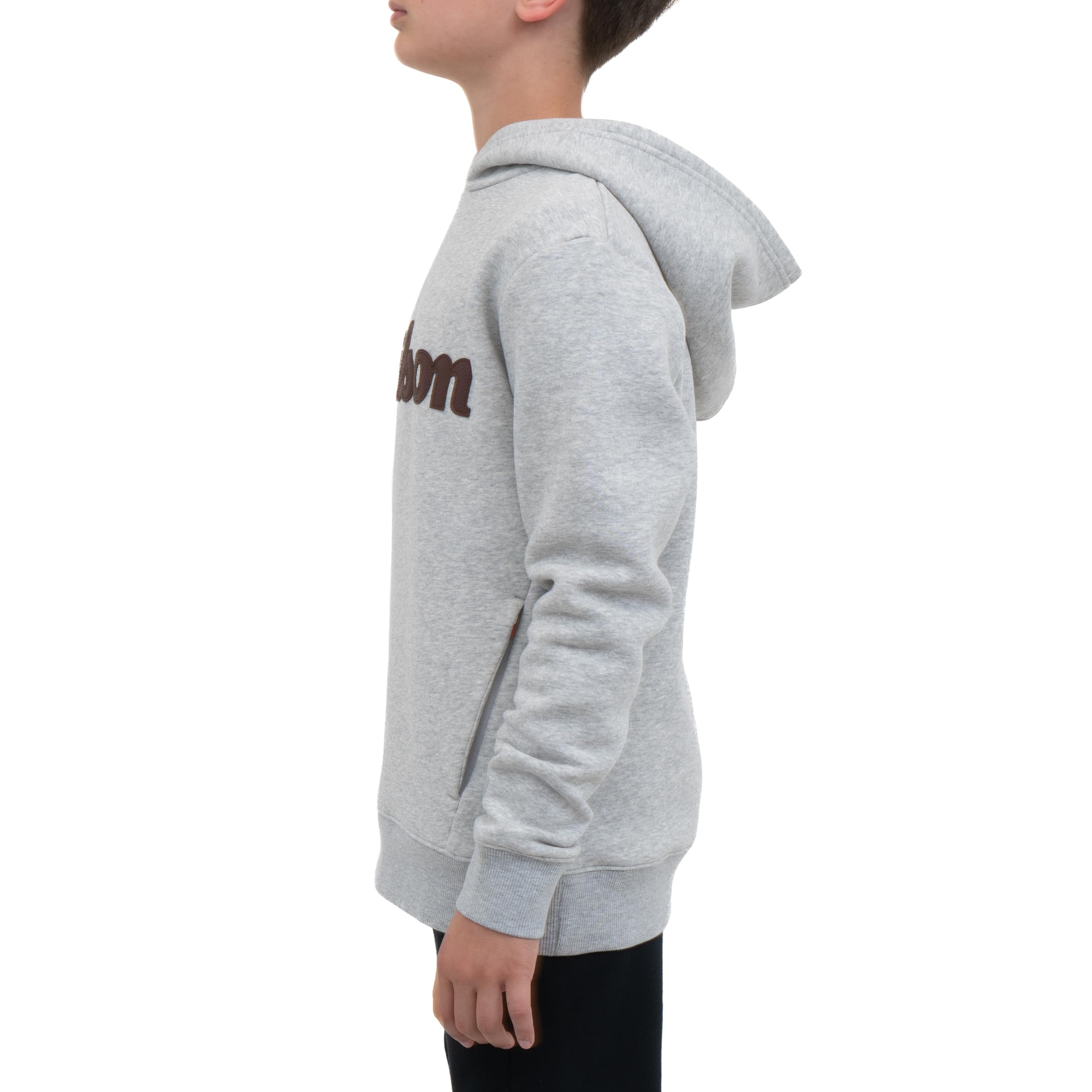 WILSON Boys Hoodie - Stylish Fleece Hooded Sweatshirt for Kids, Variety of Colors & Designs - Warm Winter Pullover for School, Playdates & Outdoor Activities