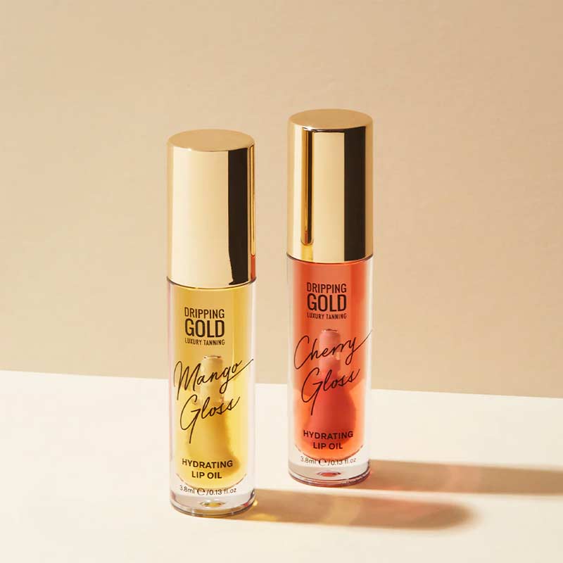 Dripping Gold Hydrating Lip Oil - Moisturizing & Nourishing Lip Treatment for Dry Lips | Perfect for Daily Hydration, Night Care & Makeup Prep
