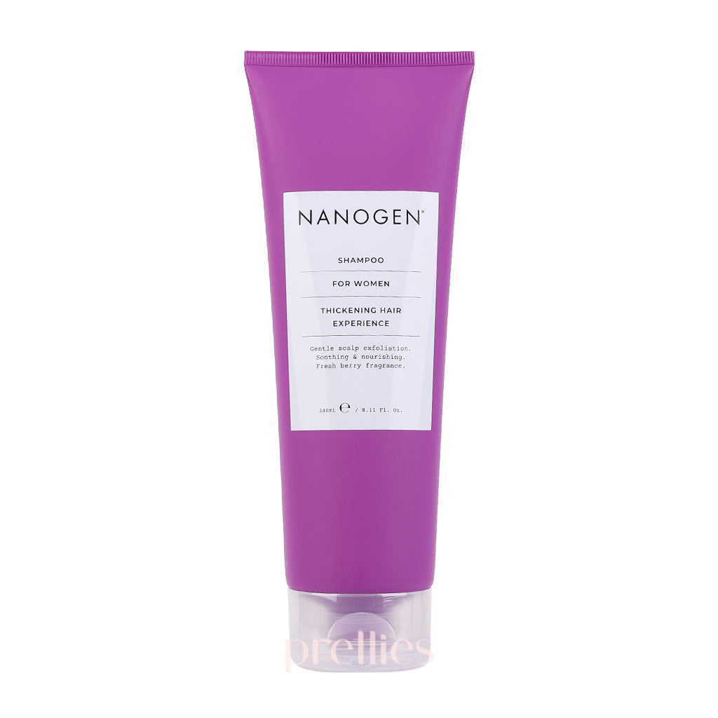 NANOGEN Thickening Hair Shampoo for Women - 240ml Volumizing & Hair Growth Treatment - Perfect for Thinning Hair & Daily Hair Care Routine