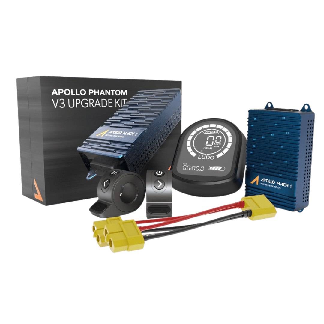 Apollo Phantom V3 (2023) Upgrade Kit - Electric Scooter Performance Parts for Commuting & Urban Riding