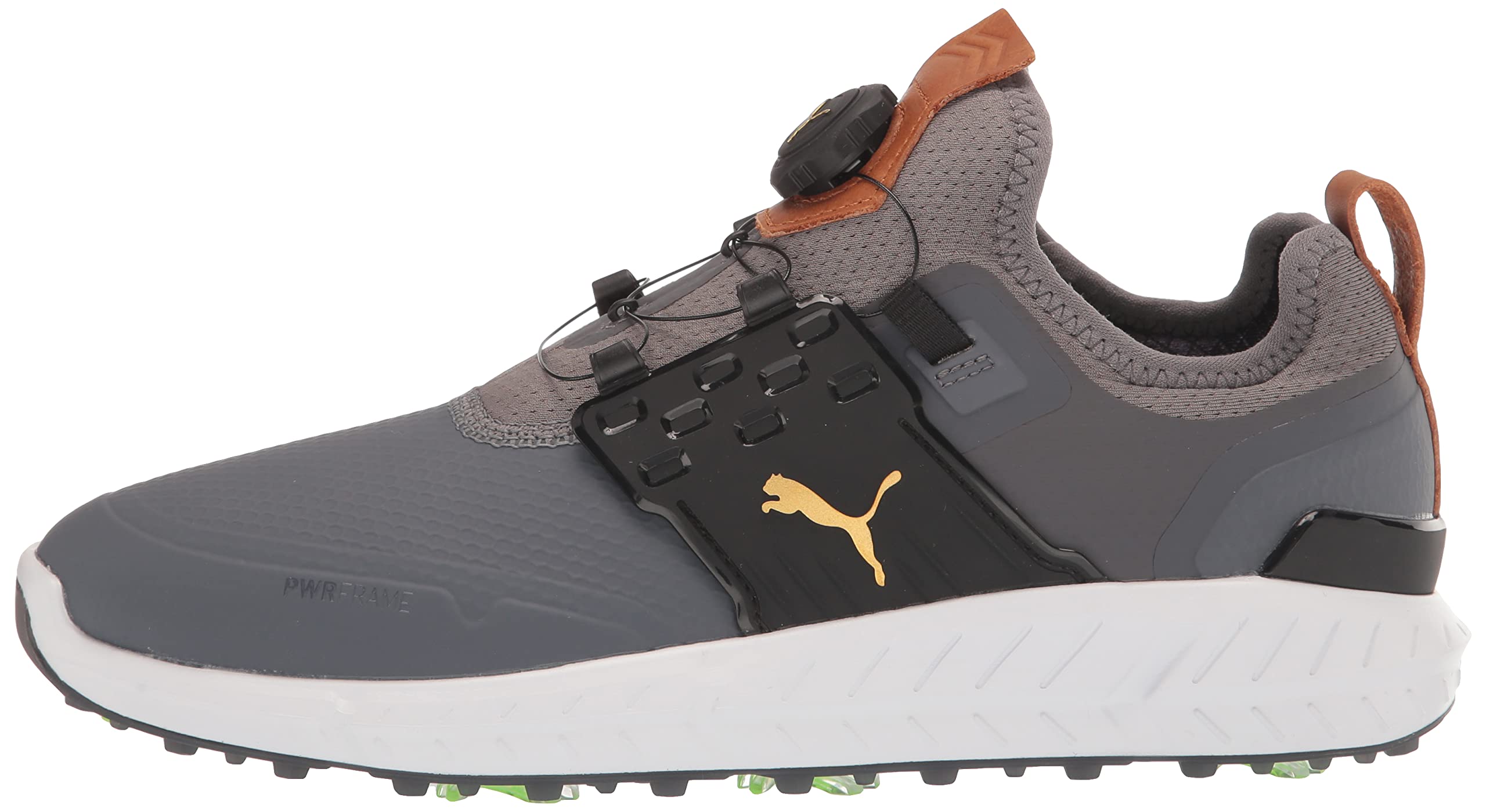 Puma Men's Ignite Articulate Spiked Golf Shoes - Lightweight & Waterproof for Comfortable Swing - Perfect for Golf Course & Driving Range