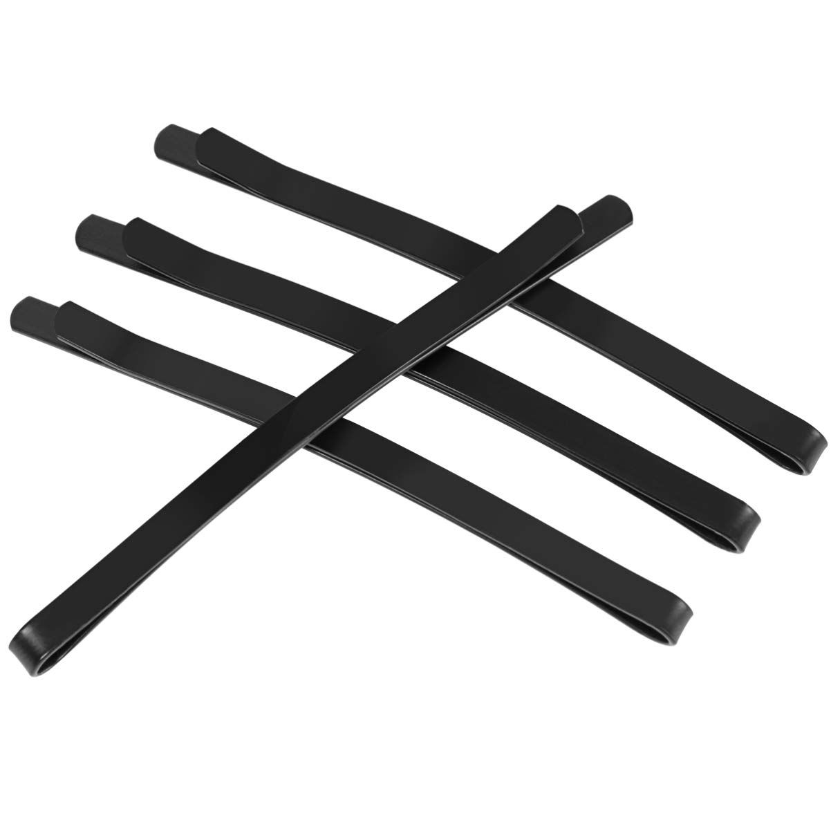 Beaupretty 100pcs Metal Bobby Pins & Hair Clips for Women - Classic Black Hair Barrettes for Styling, Updos, Braids & Everyday Use