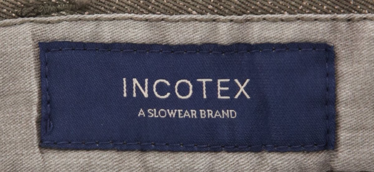 Incotex Slim Fit Caramel Brown Melange Dress Pants for Men - Business Casual & Office Wear