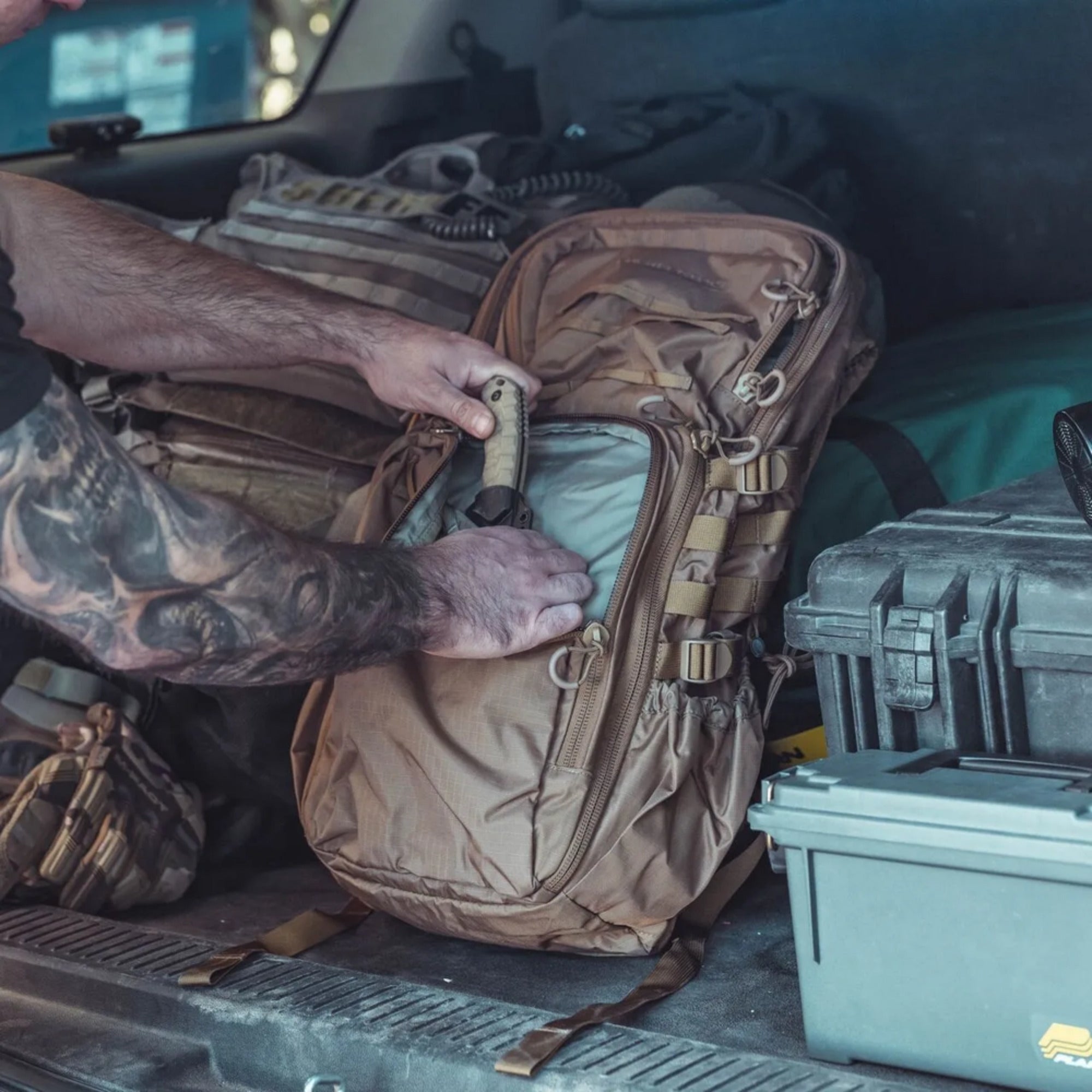 Eberlestock HiSpeed II Lightweight Ergonomic Backpack - 3 Day High Mobility Tactical Pack for Hiking, Hunting & Outdoor Adventures