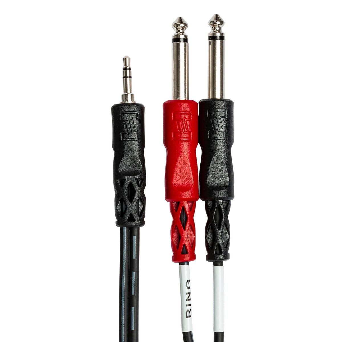 Hosa Technology 2x 10ft Stereo 3.5mm Male to Dual 1/4