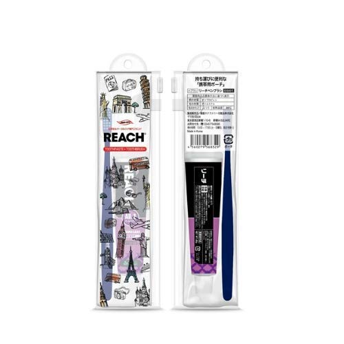 **Reach Travel Dental Kit - 12 Pack (1 Toothbrush & 40g Medicated Toothpaste Each) | Perfect for Travel, Camping & Emergency Kits**