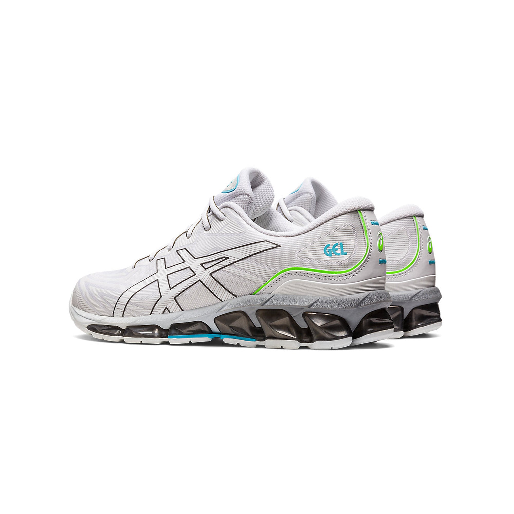 ASICS Gel Quantum 360 7 Running Shoes for Men & Women - White Gunmetal (2023) - Cushioned Support for Long Distance Running, Gym Workouts & Daily Walking