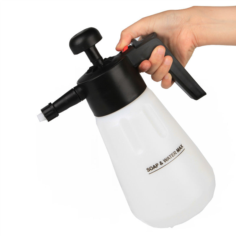 1.5L Hand Pump Foam Sprayer - Heavy Duty Foam Applicator for Car Wash, Cleaning & Gardening | Multi-Purpose Foam Spray Bottle for Detergent, Soap & Chemical Solutions