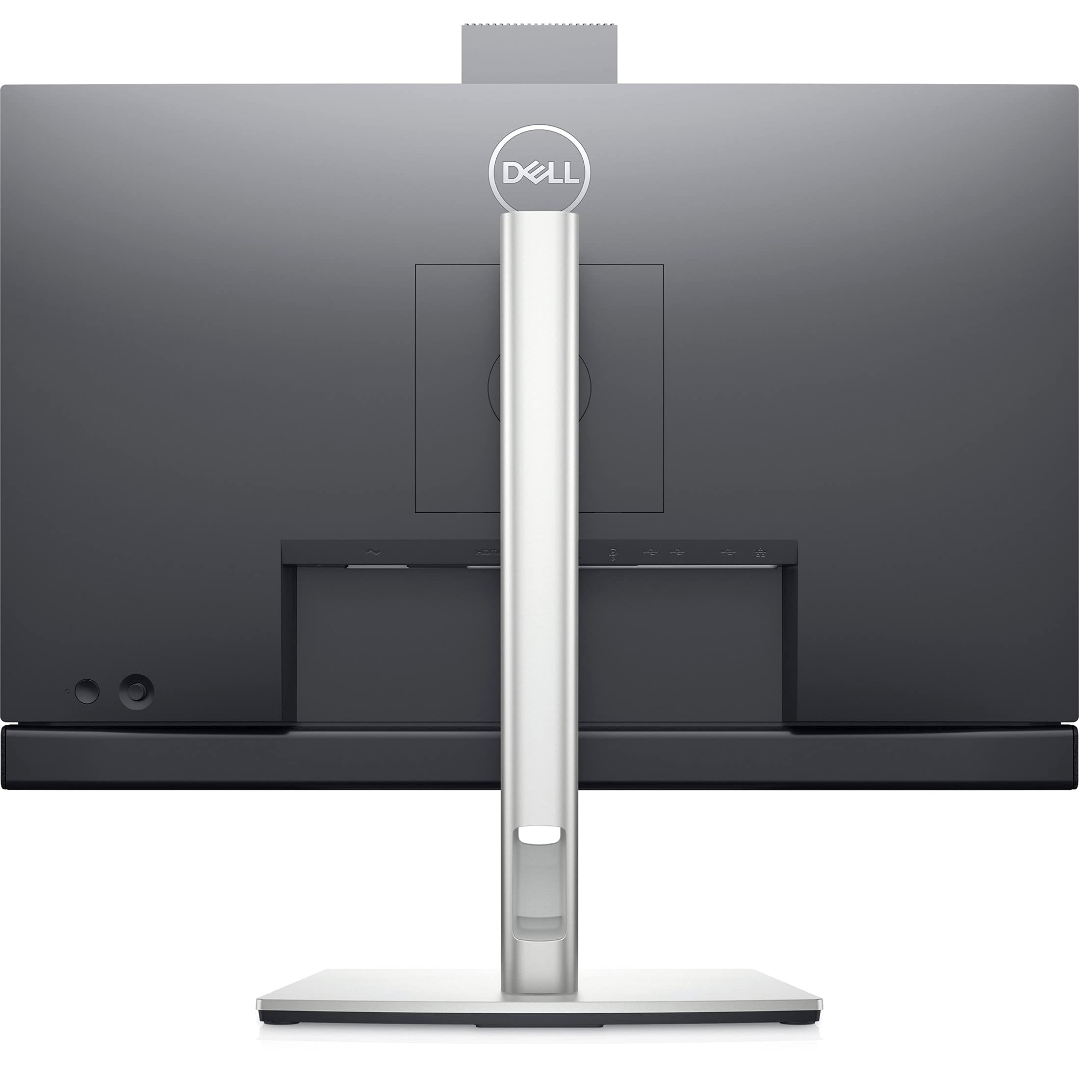 Dell 24 Inch Video Conferencing Monitor - C2422HE with POP-UP 5MP IR Camera, Dual 5W Speakers, Microsoft Teams Button | Perfect for Remote Work & Online Meetings
