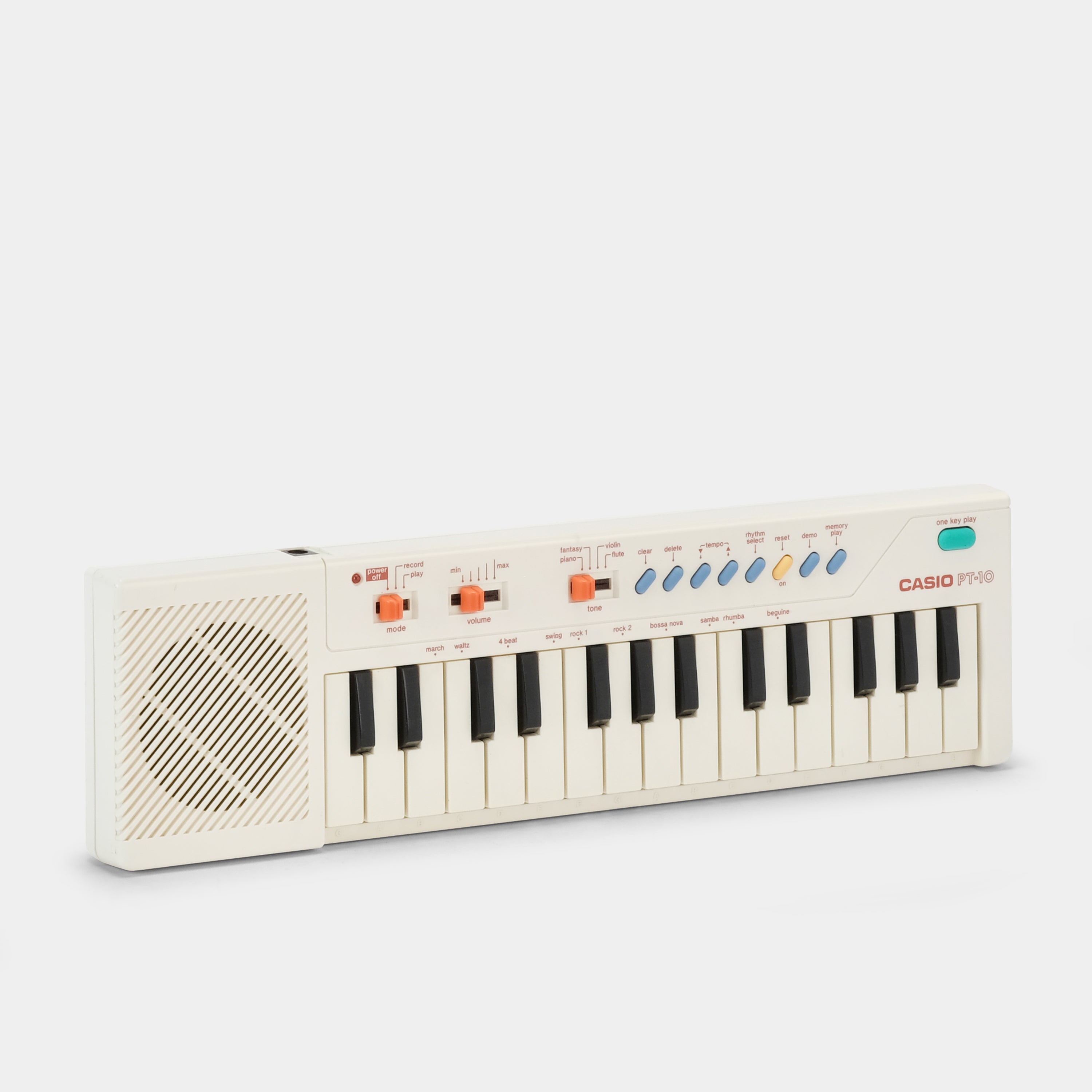 Casio PT-10 Mini Synthesizer Keyboard - Portable Electronic Piano for Beginners & Professionals | Perfect for Home Practice, Studio Recording & Live Performances