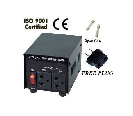 Seven Star ST 200 Voltage Transformer Converter - 200W Step Up/Down Power Converter (110V to 220V & 220V to 110V) - Perfect for Travel, Appliances & Electronics in USA/Europe/Asia
