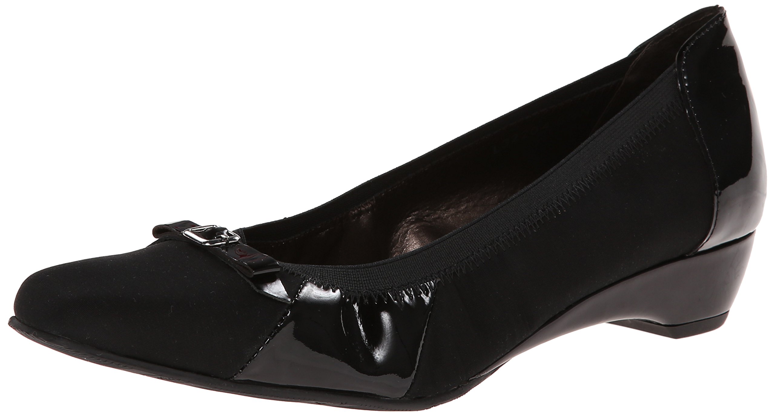 Rose Petals Women's Becky Wedge Pump - Comfortable Low Heel Dress Shoes for Women, Perfect for Weddings, Parties & Office Wear