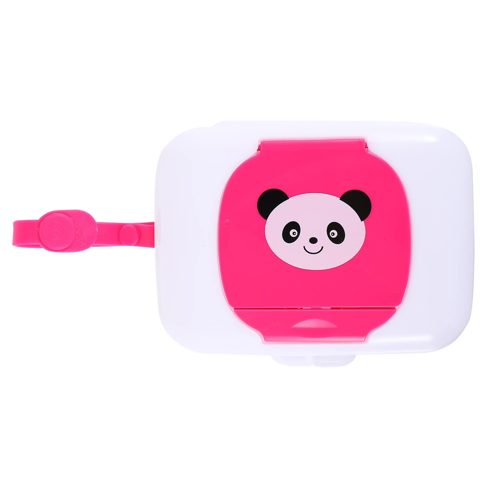 1PC Portable Wet Tissue Box - Travel Toilet Paper Holder, Pink PP Plastic Case for Bathroom, Car & Outdoor Use