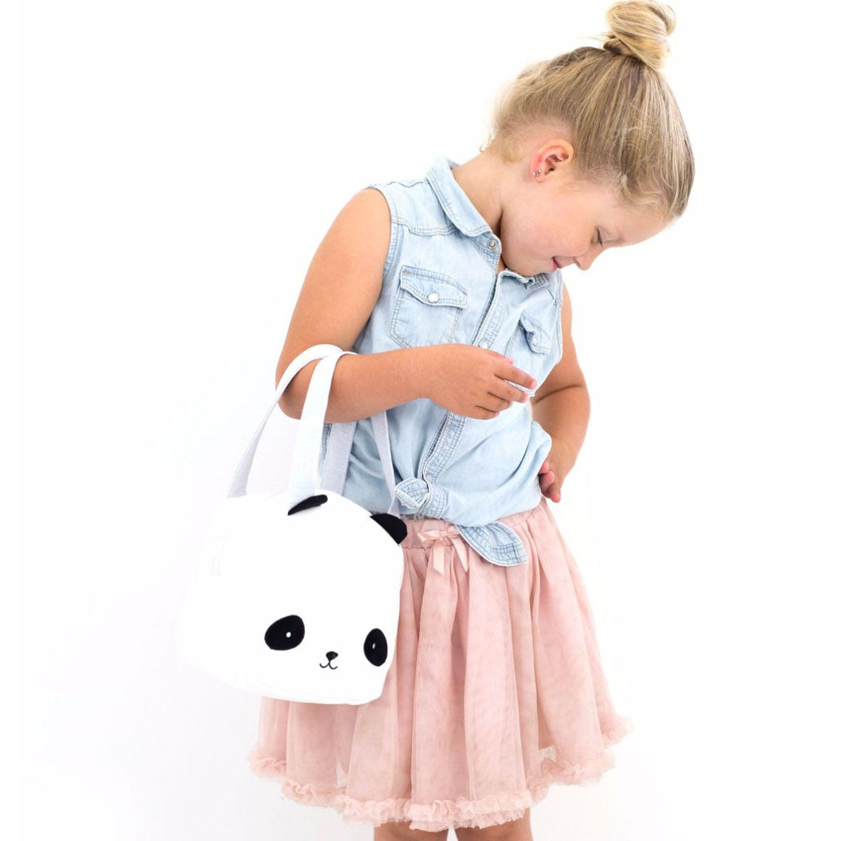 Cute Panda Backpack for Kids - Little Lovely Company Toddler School Bag - Perfect for Preschool, Daycare & Travel Adventures