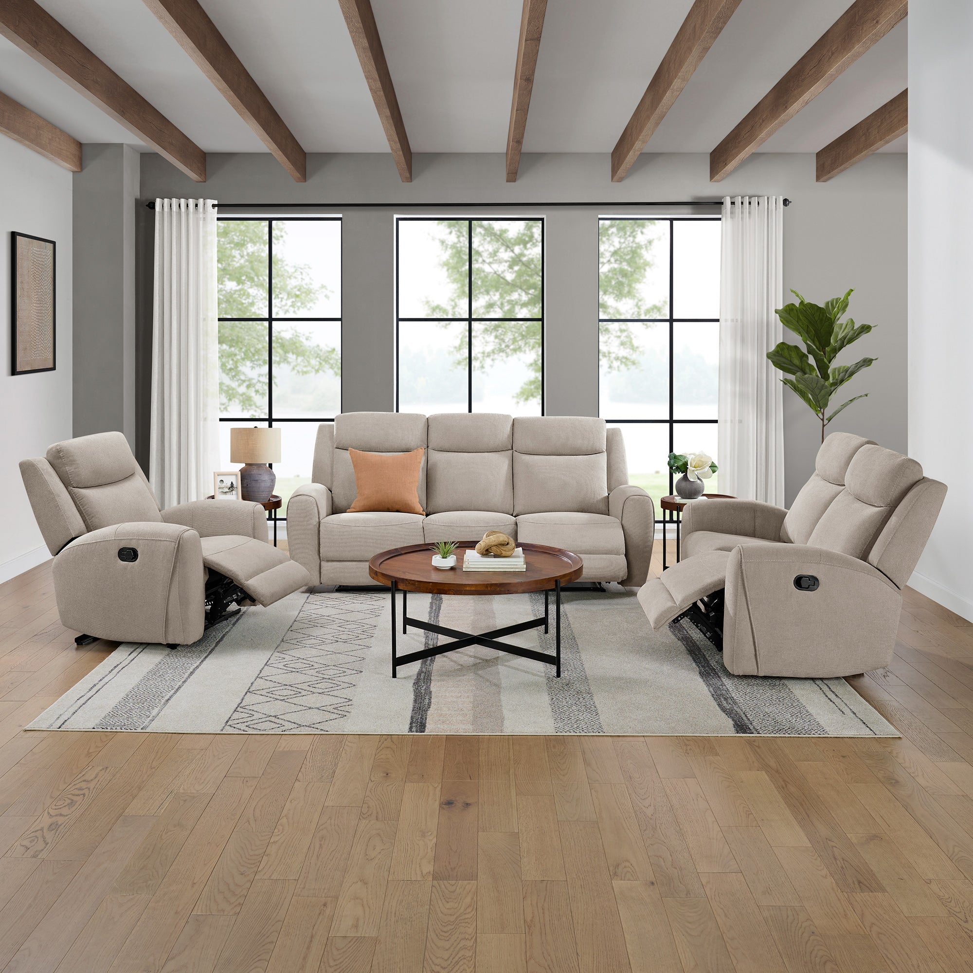 Comfortable Dash Recliner Chair with Adjustable Backrest & Footrest - Perfect for Living Room, Home Theater & Relaxation
