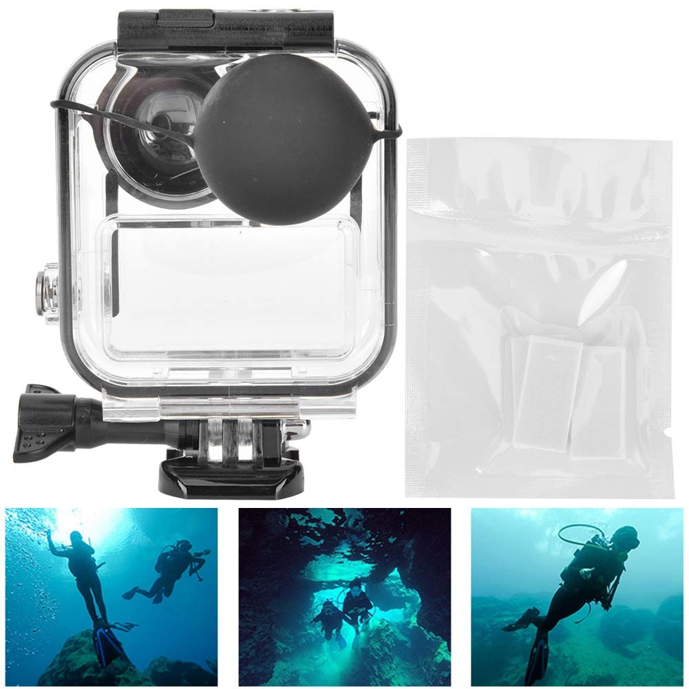 20m Waterproof Camera Case for Underwater Photography - Durable Action Camera Housing with Safety Lock Buckle - Ideal for Snorkeling, Diving & Water Sports