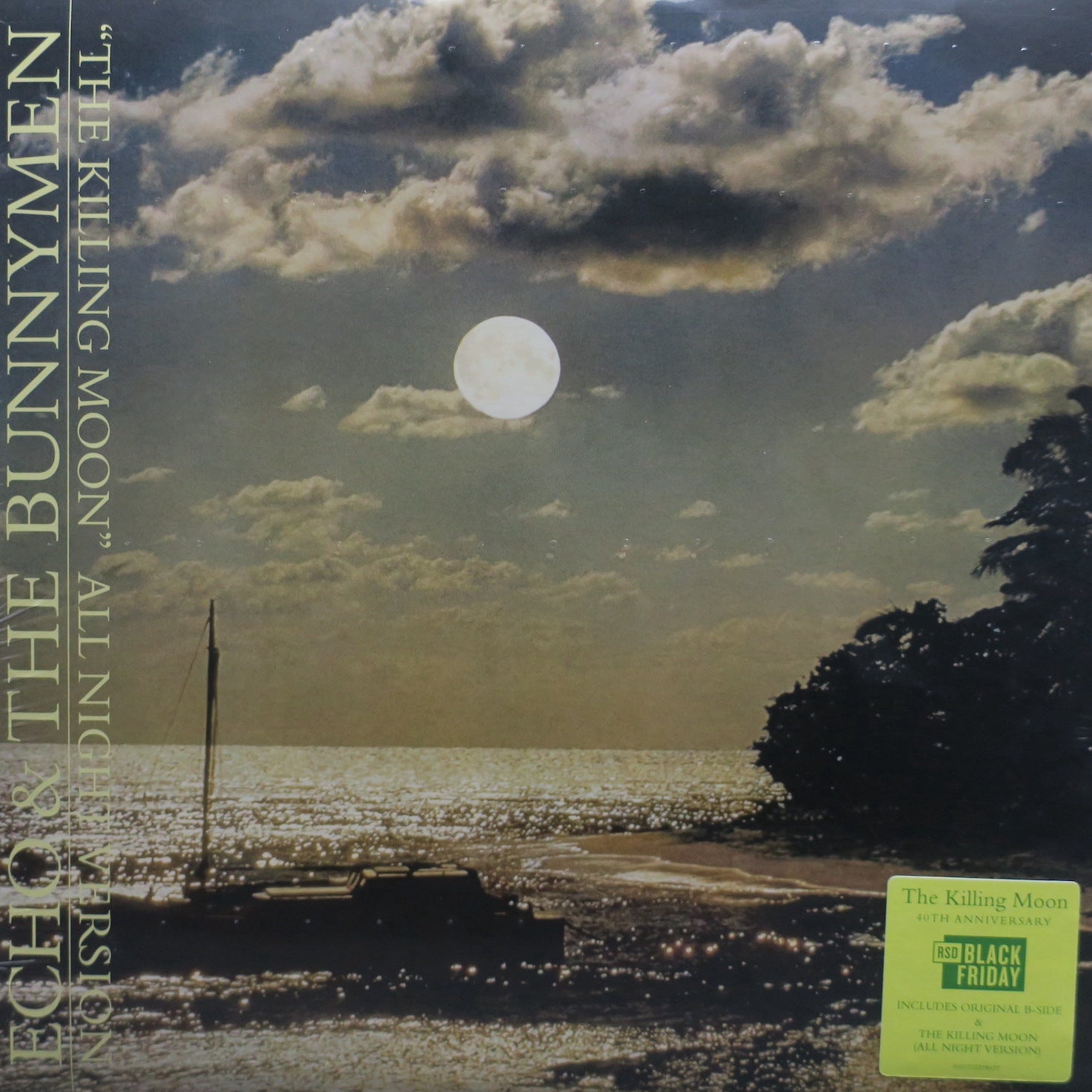 ECHO & THE BUNNYMEN 'The Killing Moon' Limited Edition RSD Exclusive 12