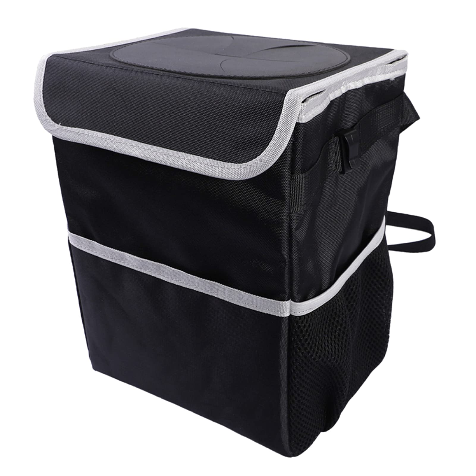 Foldable & Hangable Car Trash Can - Waterproof 600D Oxford Car Bin for SUV, Truck, Minivan - Perfect for Road Trips, Commuting & Keeping Your Vehicle Clean