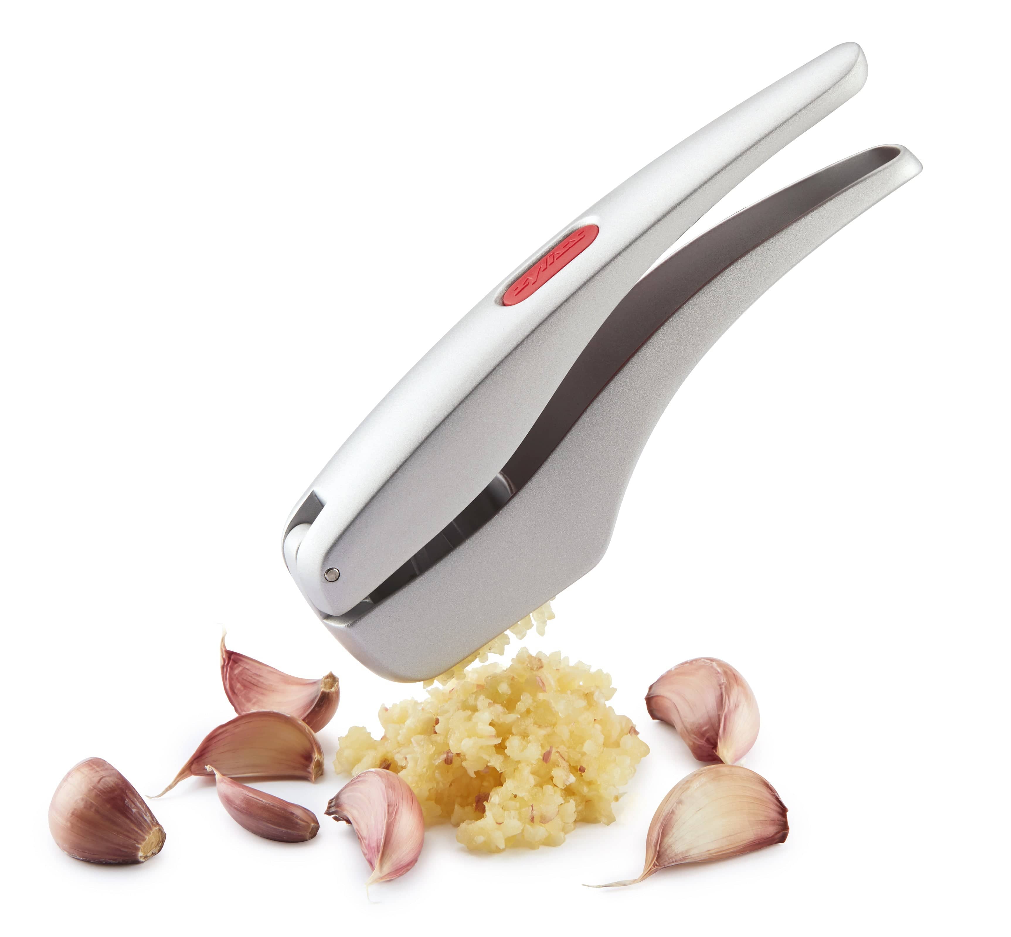 Premium SUSI 3 Stainless Steel Garlic Press - Heavy Duty Garlic Mincer & Crusher with Ergonomic Handle - Perfect for Cooking, Meal Prep & Restaurants - Dishwasher Safe Kitchen Gadget