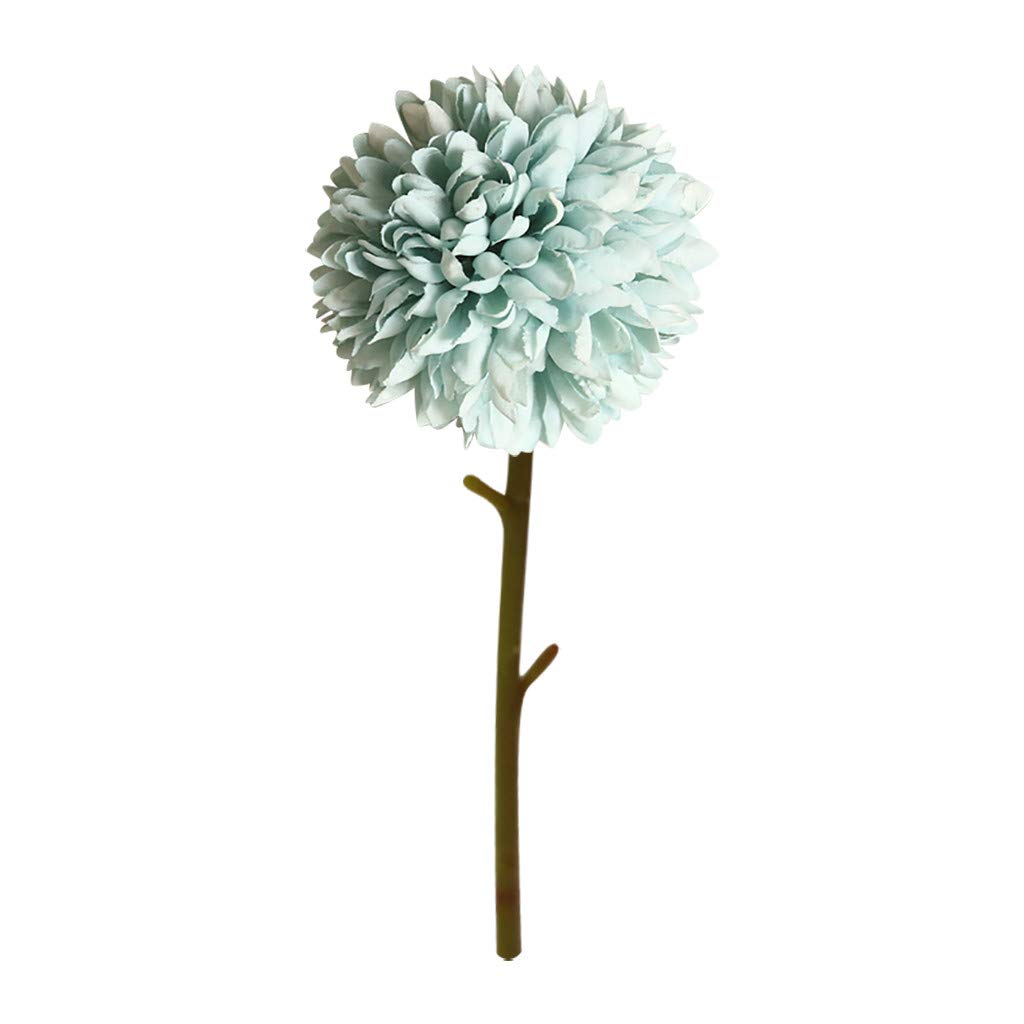 Blue Artificial Hydrangea Silk Flowers - Fake Flowers for Home Decor, Wedding Centerpieces, DIY Floral Arrangements | Perfect for Table Decorations, Bridal Showers & Party Decor