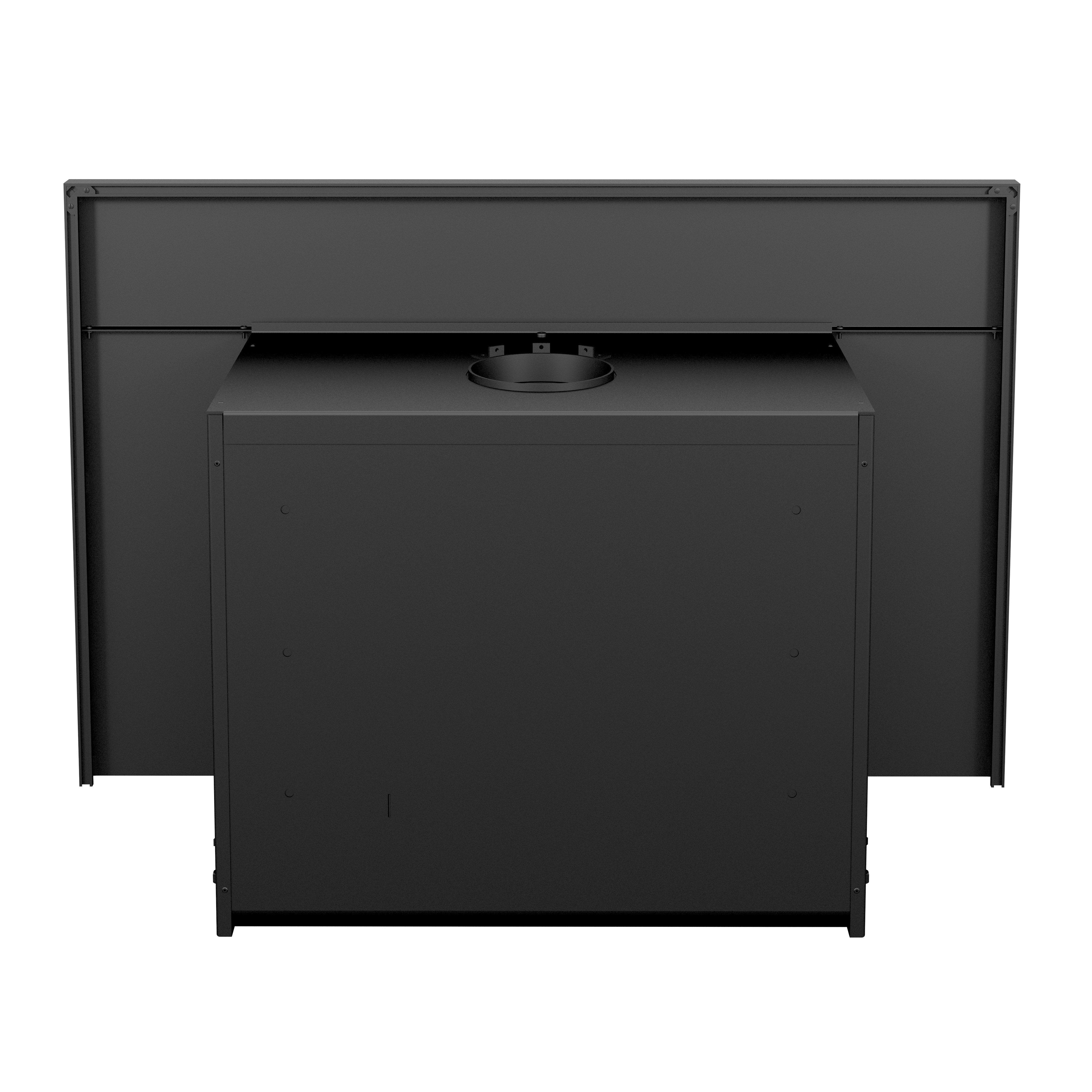 Drolet Escape 1800 I High Efficiency Wood Burning Fireplace Insert with Blower - Perfect for Home Heating & Cozy Winter Nights