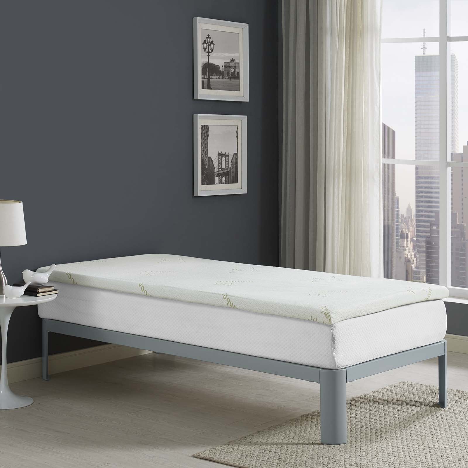 Premium Relax Gel Memory Foam Mattress Topper - Queen Size, Cooling & Pressure Relief for Back Pain - Perfect for Hot Sleepers & Side Sleepers - Bedroom Comfort Upgrade