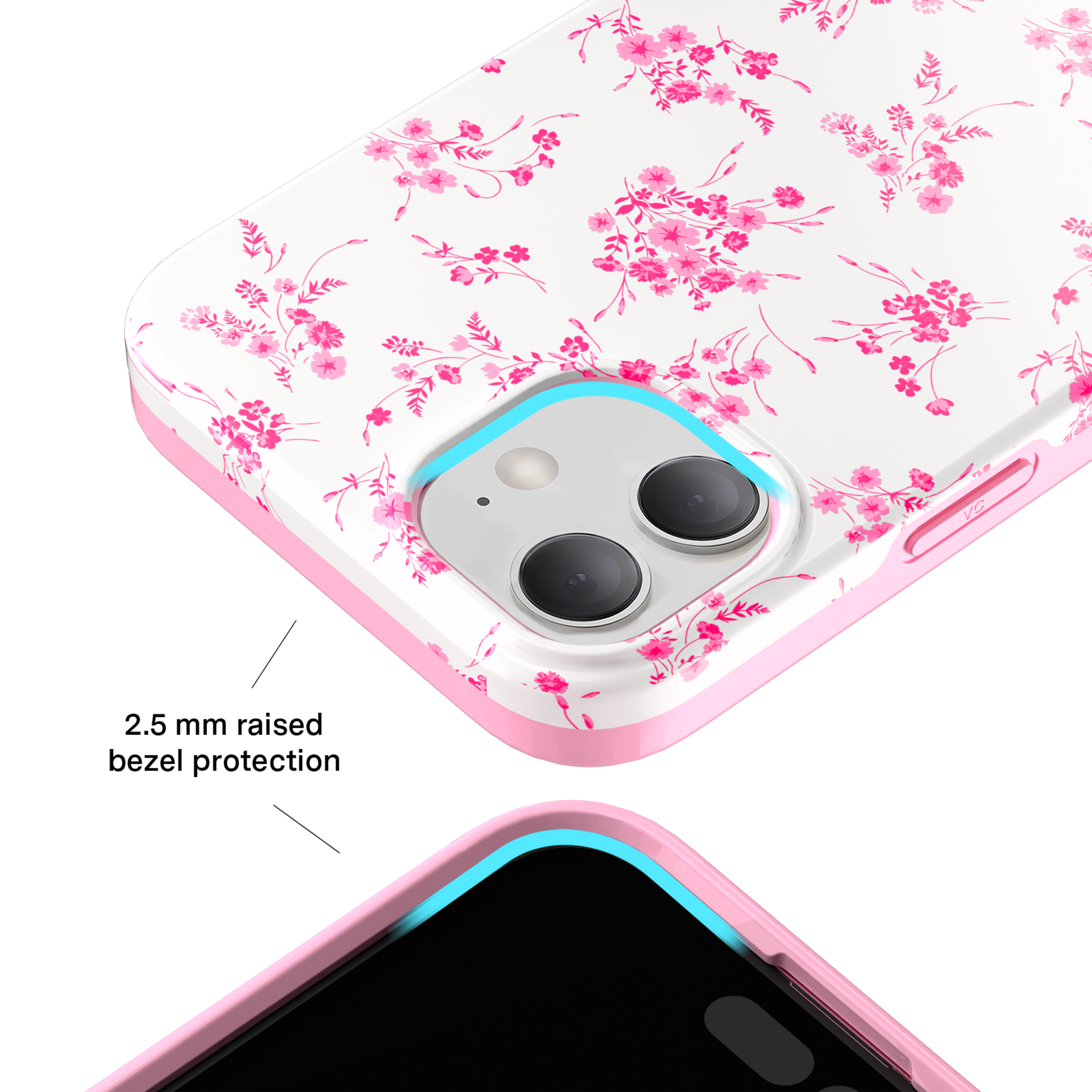 Elegant French Rose Floral iPhone Case - Stylish Protective Cover for iPhone [Model Numbers] - Perfect for Everyday Use, Gifts & Special Occasions