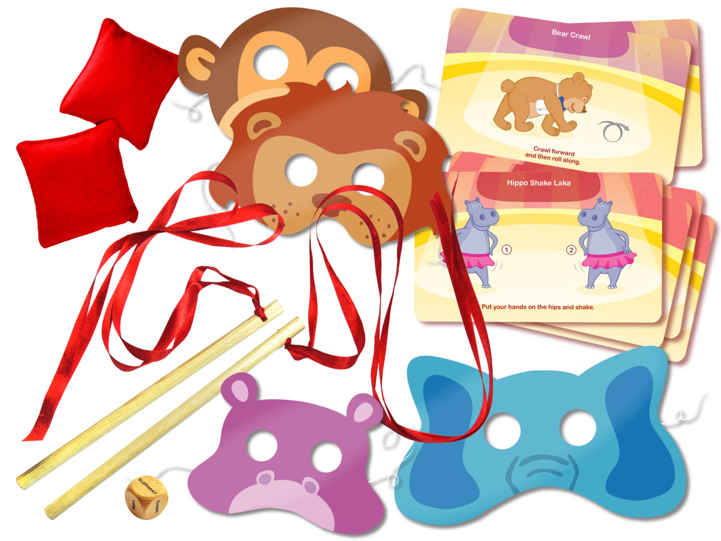 Chalk and Chuckles CC-015 Circus Ruckus - Fun Family Board Game for Kids Ages 5+ | Exciting Strategy Game for Parties & Family Game Nights