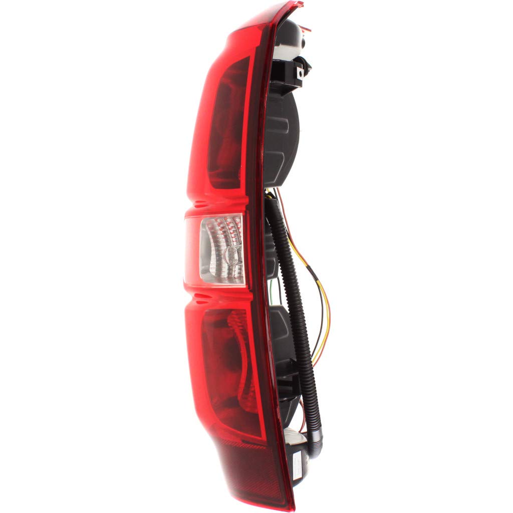 2007-2013 Chevy Avalanche Tail Light Assembly - Driver Side with Bulbs | CAPA Certified Replacement for GM2800222 | Perfect for Night Driving & Vehicle Safety Upgrades