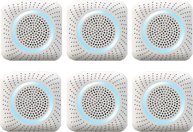 Victor M756K Ultrasonic Pest Repeller with Nightlight - 6 Pack Indoor Mouse & Rodent Deterrent Plug-In - Safe & Effective Electronic Pest Control for Home, Garage, Basement & Office - Eco-Friendly Solution for Mice, Rats & Rodents