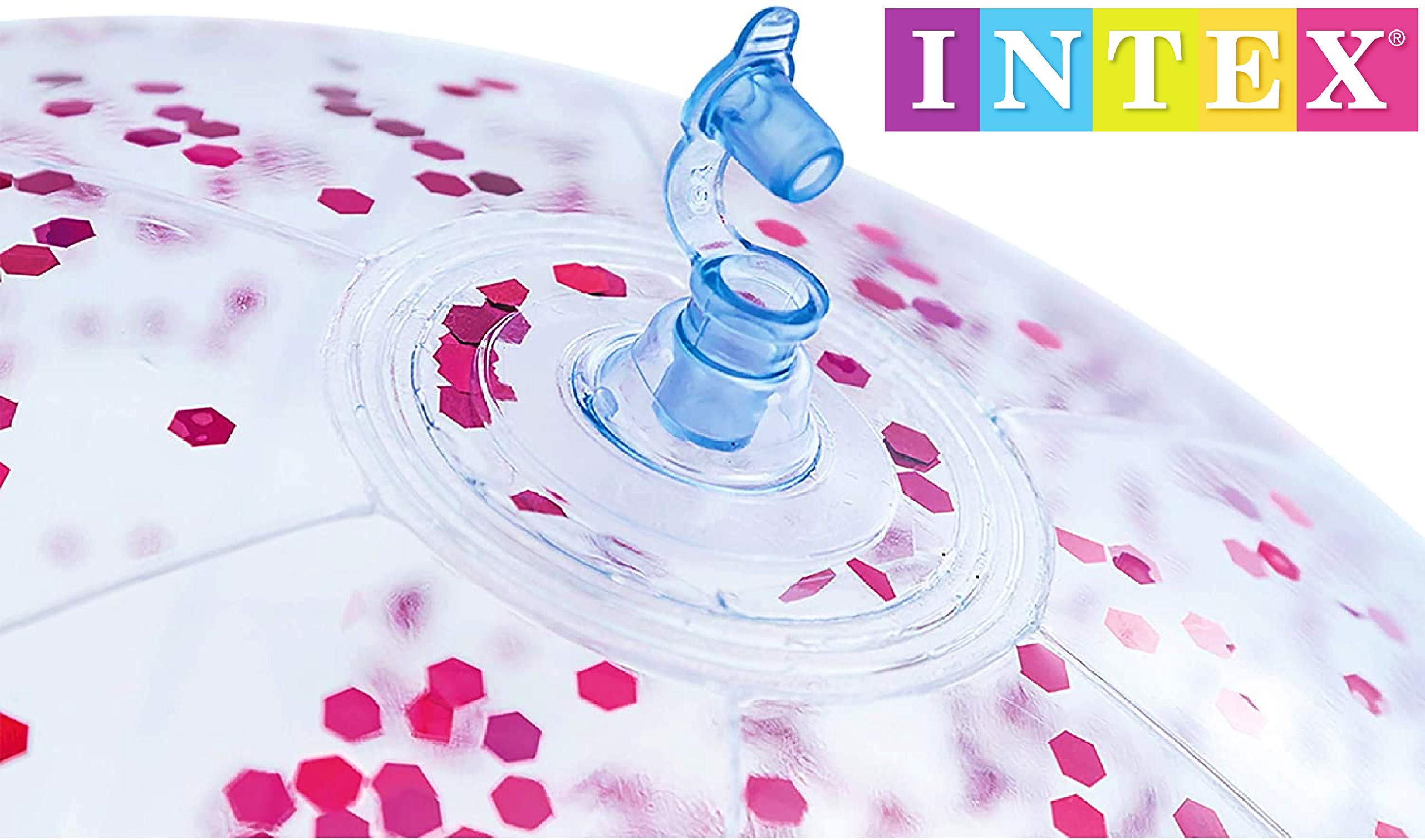 Intex Pink Gold Glitter Beach Balls 28