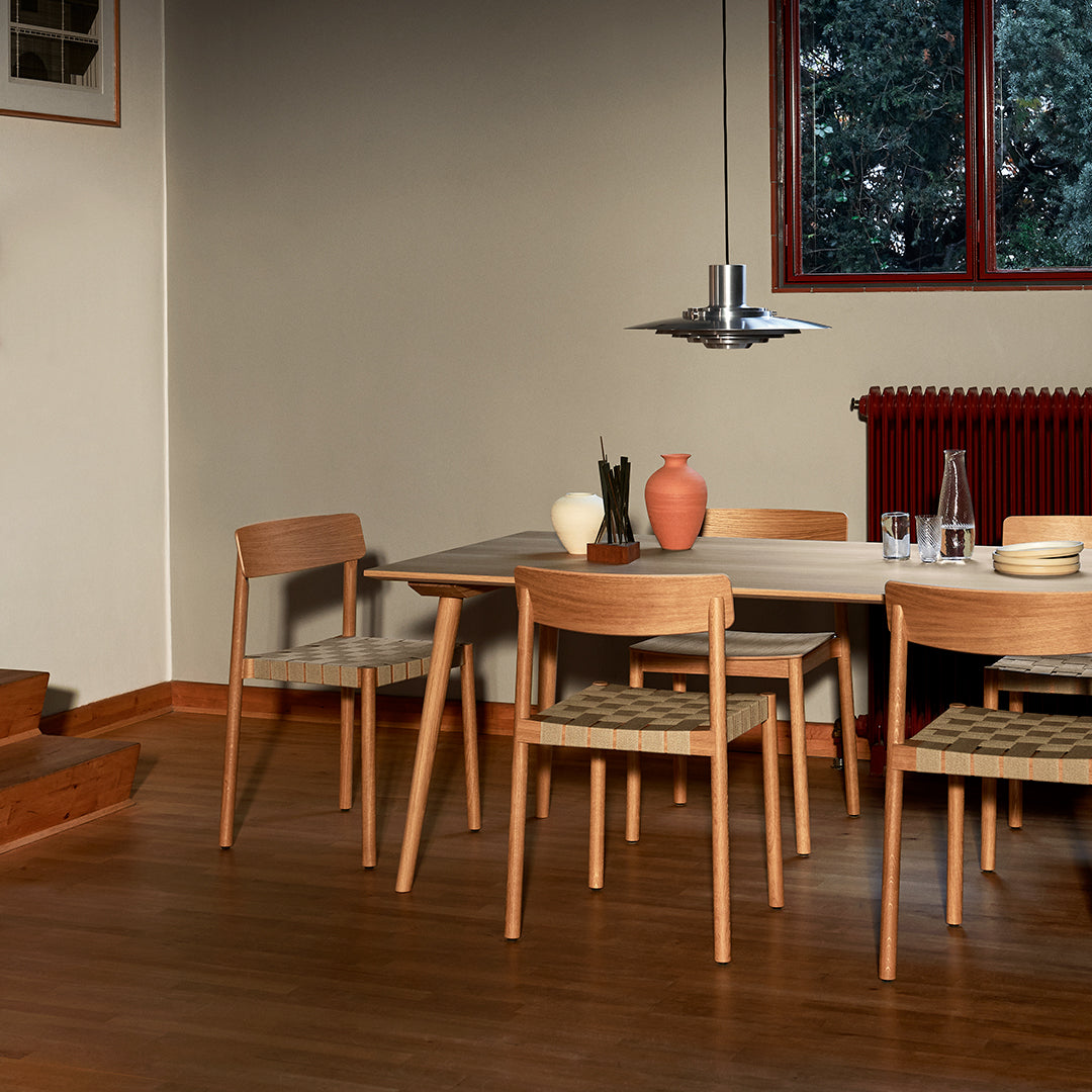 Betty TK1 Modern Dining Chair - Sturdy Wooden Frame & Comfortable Upholstered Seat - Perfect for Kitchen, Dining Room, Breakfast Nook & Home Office