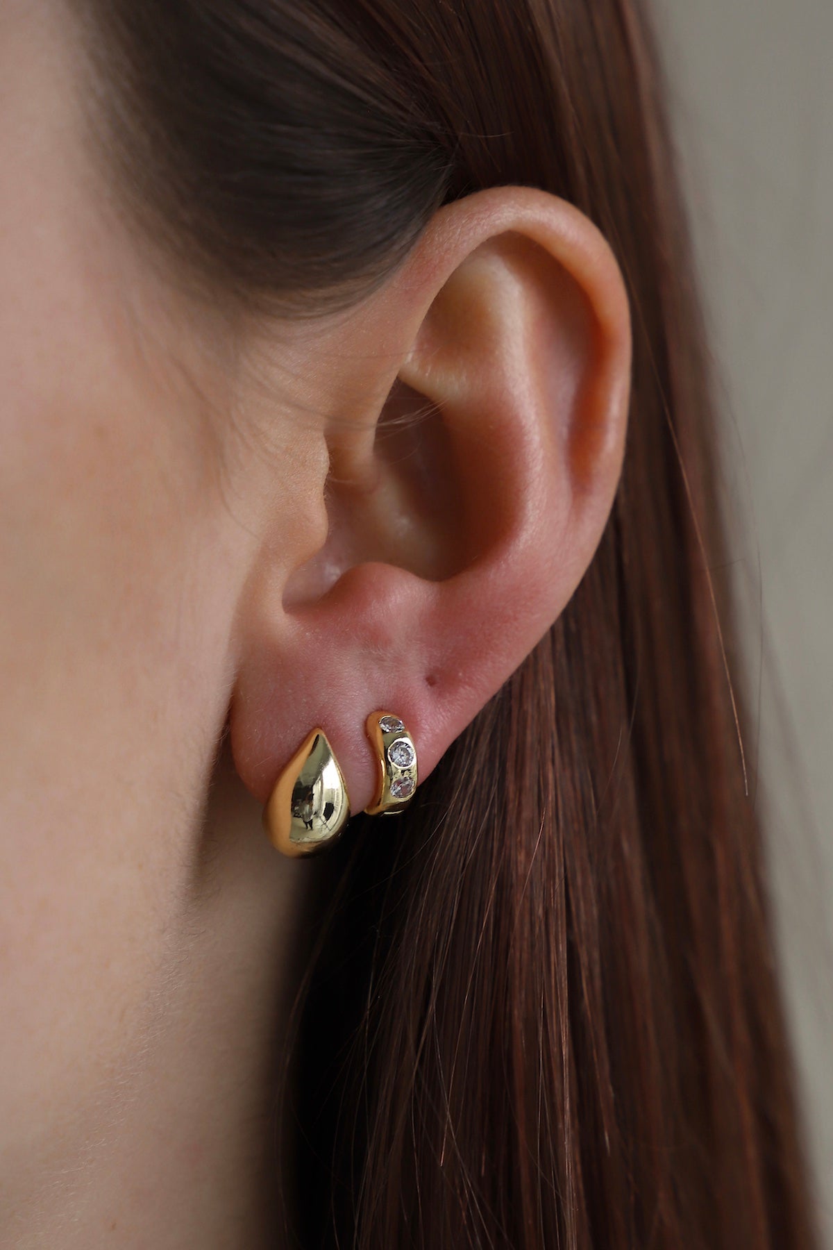Stylish Dome Earrings for Women - Trendy Gold & Silver Hoop Earrings - Perfect for Parties, Weddings & Everyday Wear
