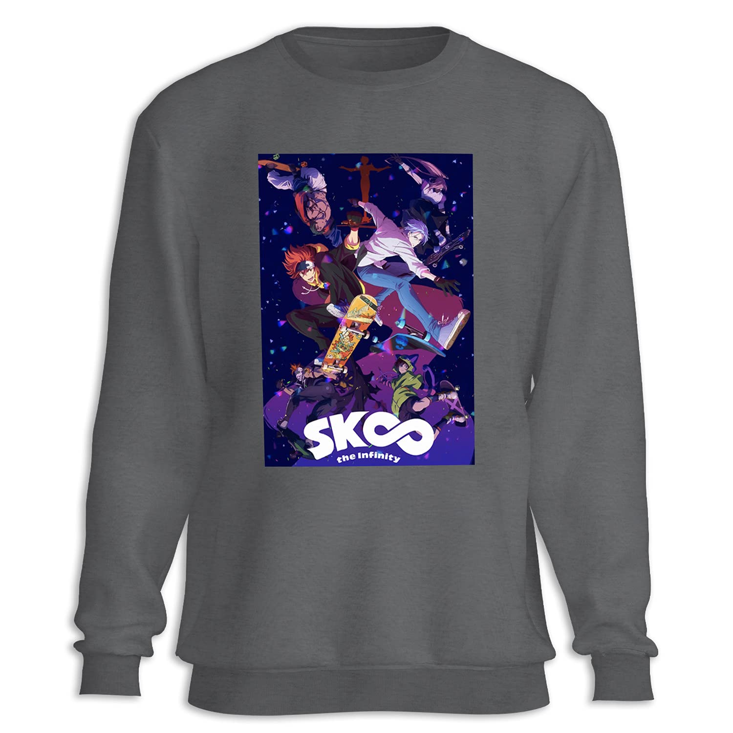 Kloudave SK8 Sweatshirt Unisex - Infinity Manga Anime Graphic Hoodie for Women, Men & Teens | Casual Wear, Cosplay & Street Fashion (Style: 014.SS)