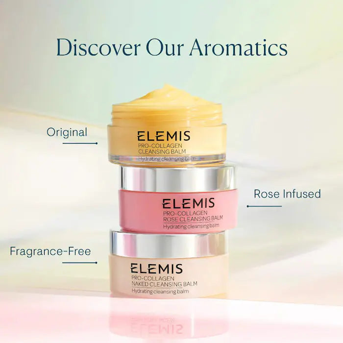 Elemis Pro-Collagen Cleansing Balm - Makeup Melting & Deep Cleansing Face Balm for Radiant Skin | Perfect for Daily Skincare & Makeup Removal