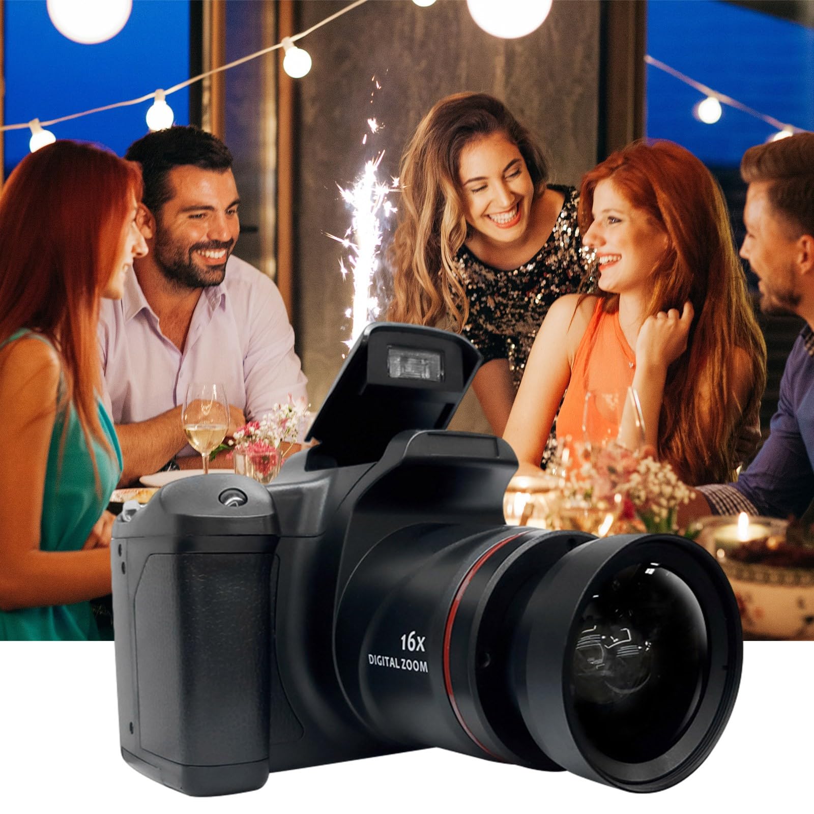16X Digital Zoom 720P HD Digital Camera with 2.4