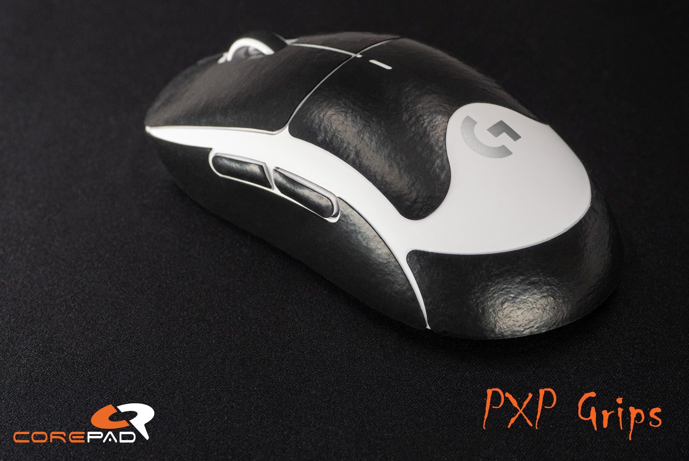 Corepad PXP Grips for Logitech G Pro X Superlight & Superlight 2 - Premium Mouse Grip Tape for Enhanced Gaming Control - Perfect for FPS, MOBA & Esports Players