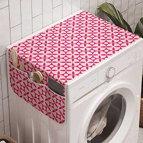 Pale Eggshell Hot Pink
