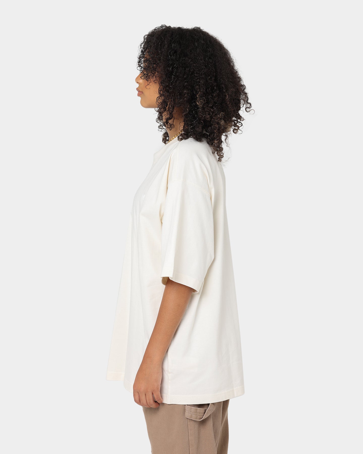 Adidas Originals Classic Cotton T-Shirt for Men - Comfortable Undyed Crew Neck Tee for Casual Wear, Gym, and Everyday Outfits