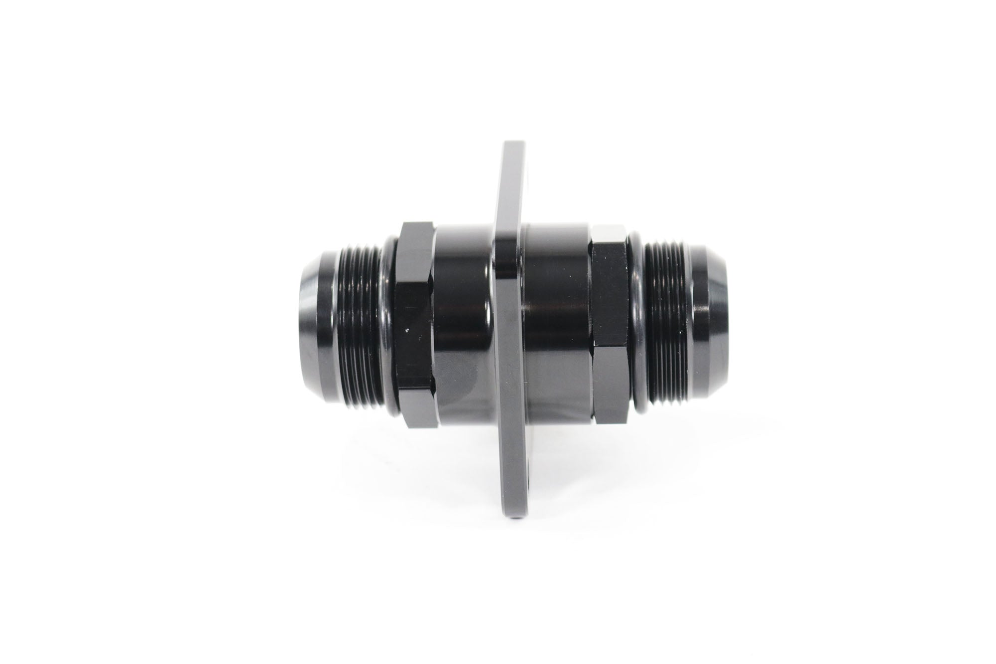 High-Performance Billet Single Firewall Pass Thru 20 ORB Fitting - Universal Intercooler, PCV Burn Down & Turbo System Upgrade - Perfect for Automotive & Racing Applications