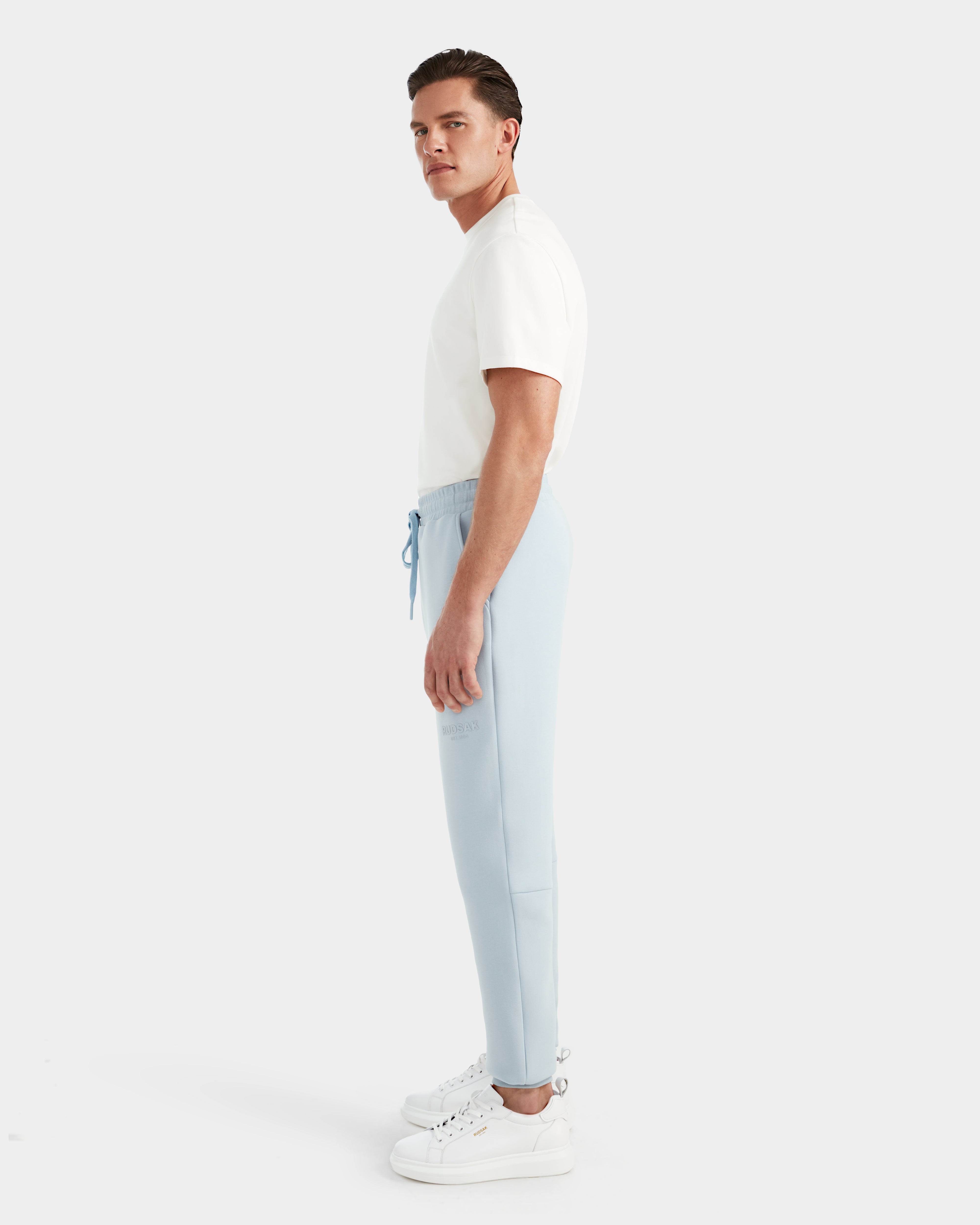 JOSS 9524009 Sky Blue M - Stylish and Comfortable Men's T-Shirt for Casual Wear, Gym, and Outdoor Activities